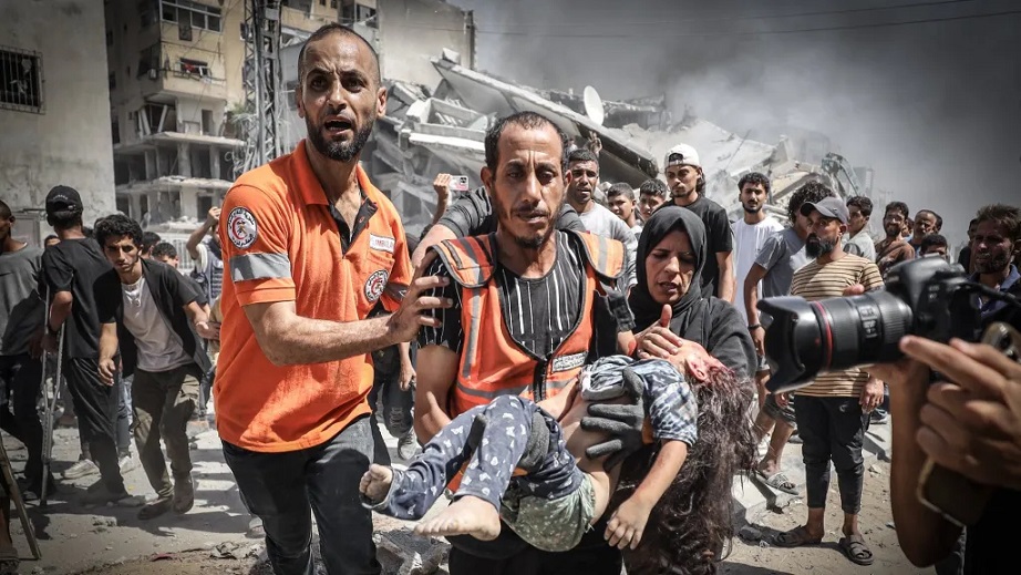 Israel oo weli weerar ku haysa Gaza.jpg